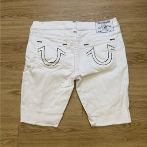 True Religion Men's Rocco Super T No Flap 1/2" Raw Hem Size 38